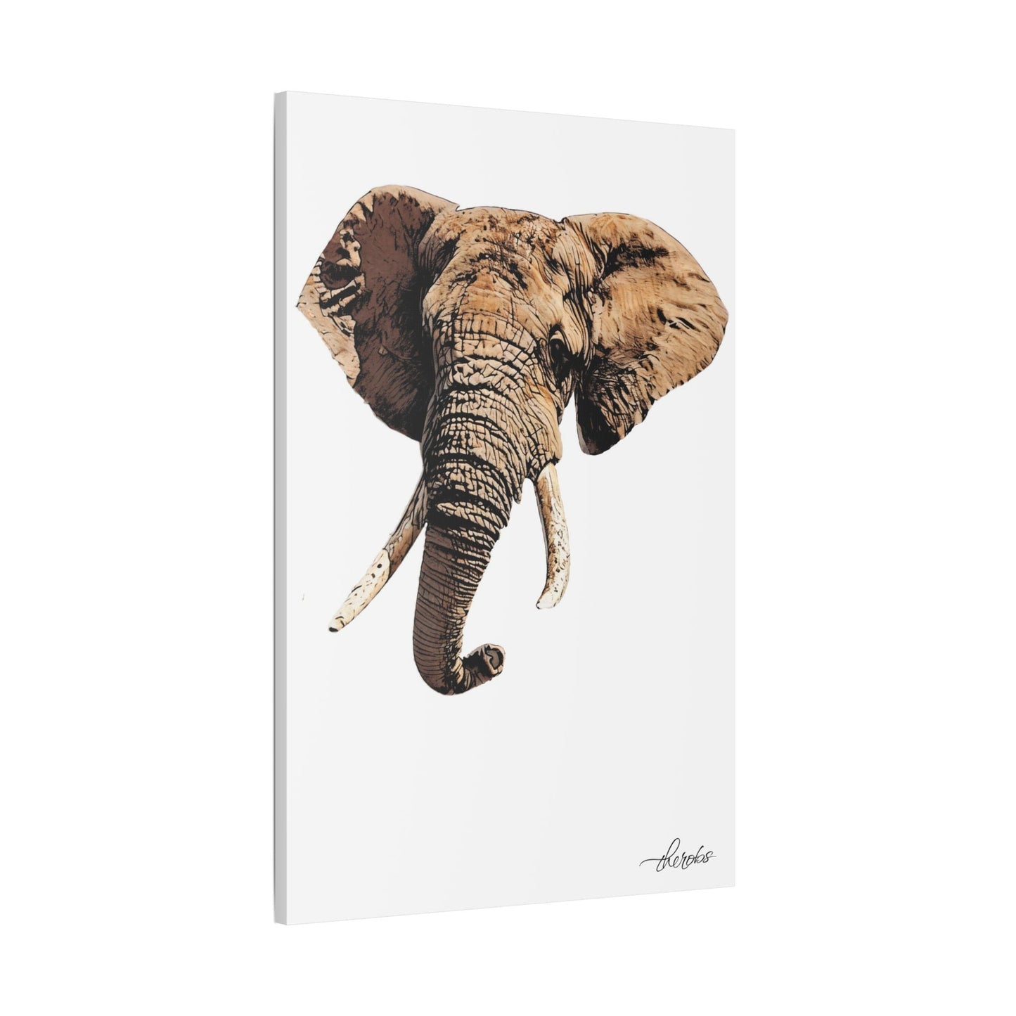 Elephant Canvas Print - HD Printing