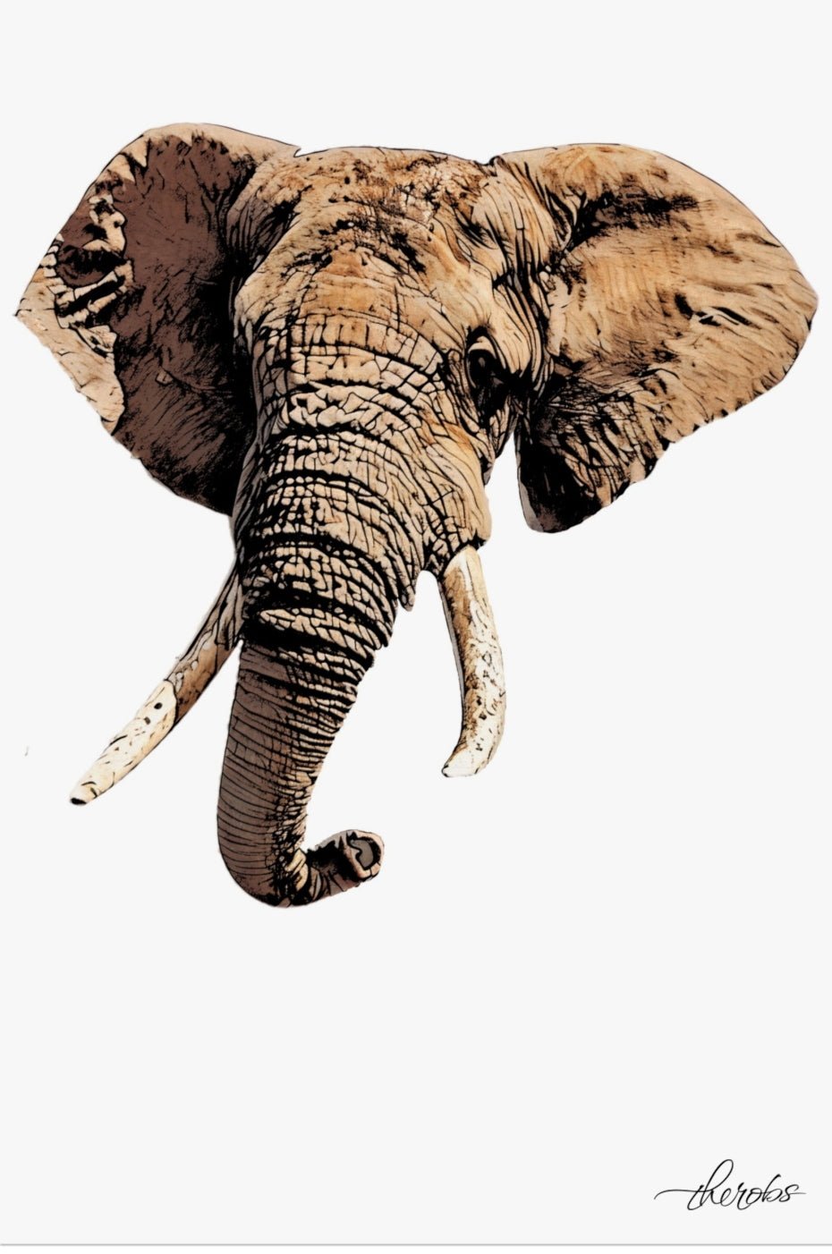 Elephant Canvas Print - HD Printing