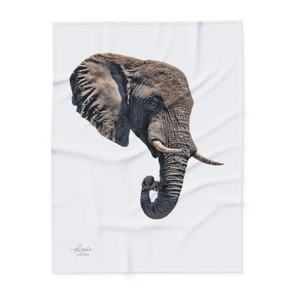 Elephant Cosy Arctic Fleece Blanket II - HD Printing