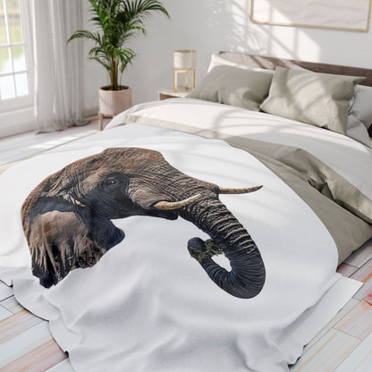 Elephant Cosy Arctic Fleece Blanket II - HD Printing