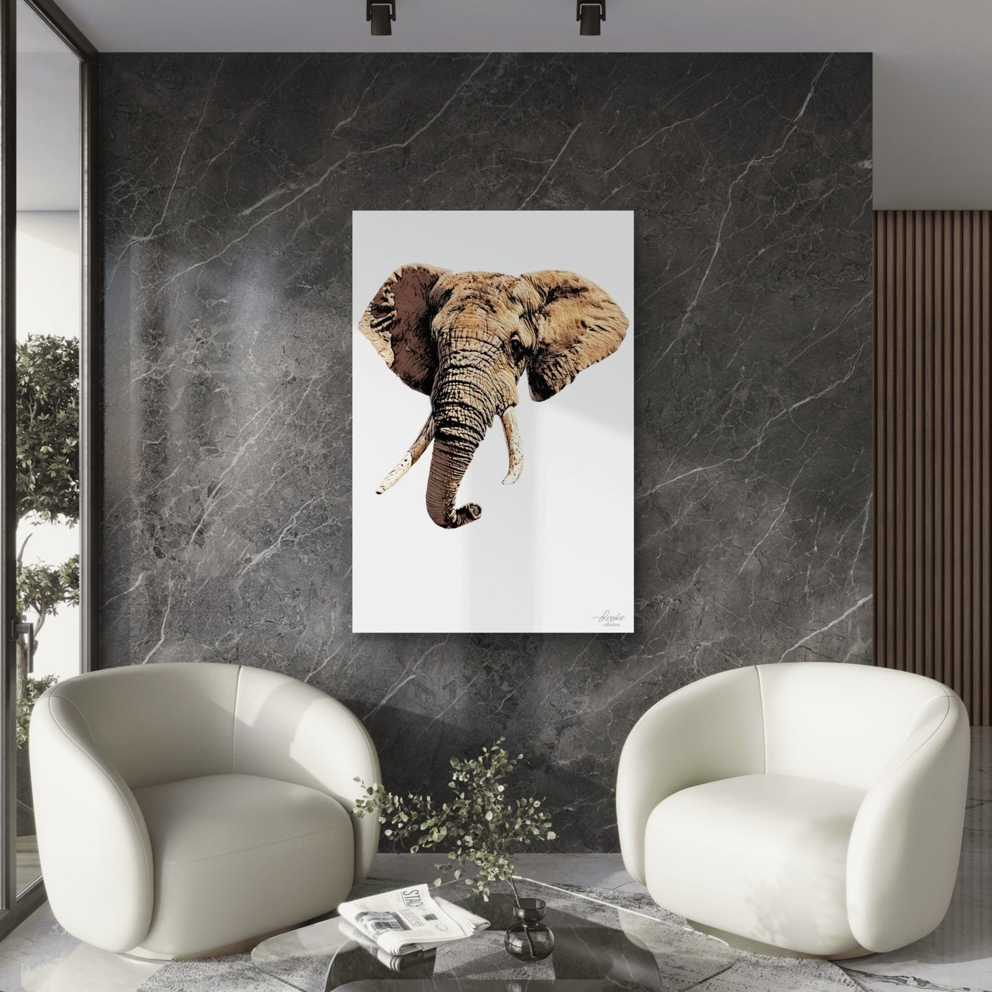 Elephant Fine Art Giclée Matte Poster - HD Printing