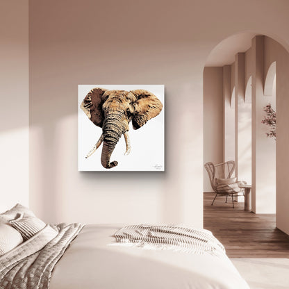 Elephant Fine Art Giclée Matte Poster - HD Printing