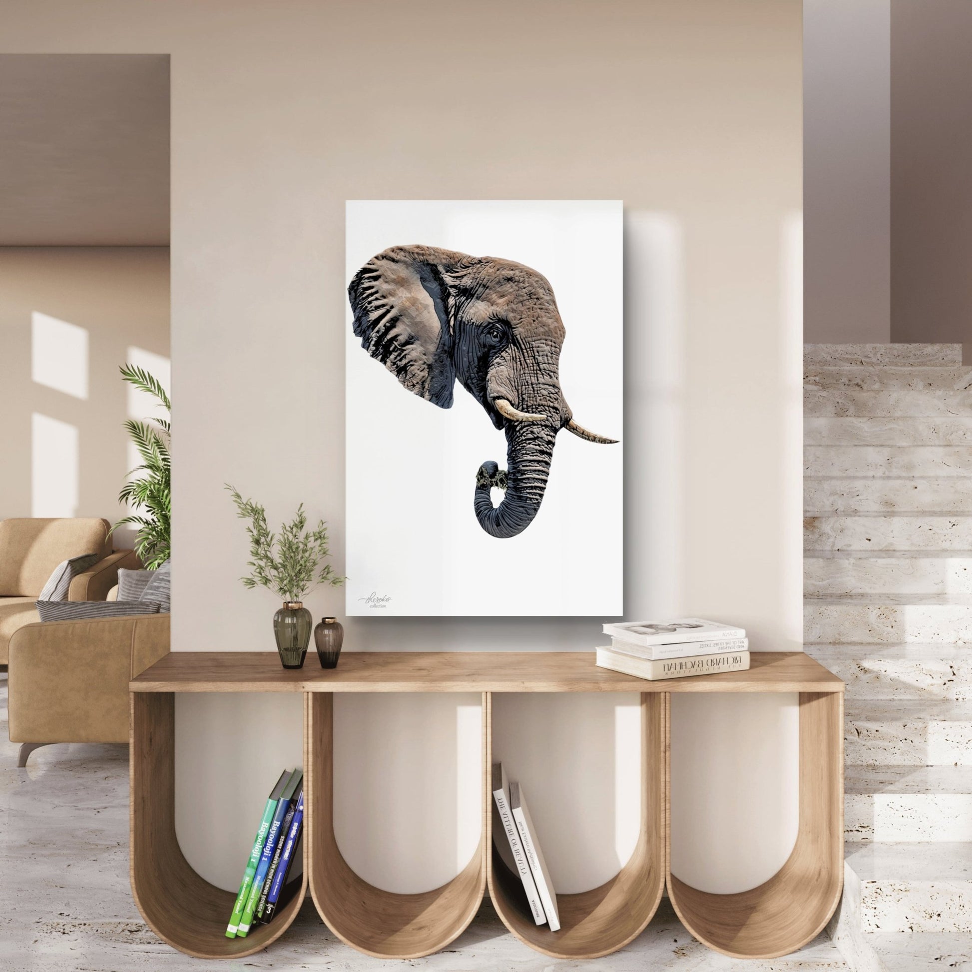 Elephant Fine Art Giclée Matte Poster II - HD Printing