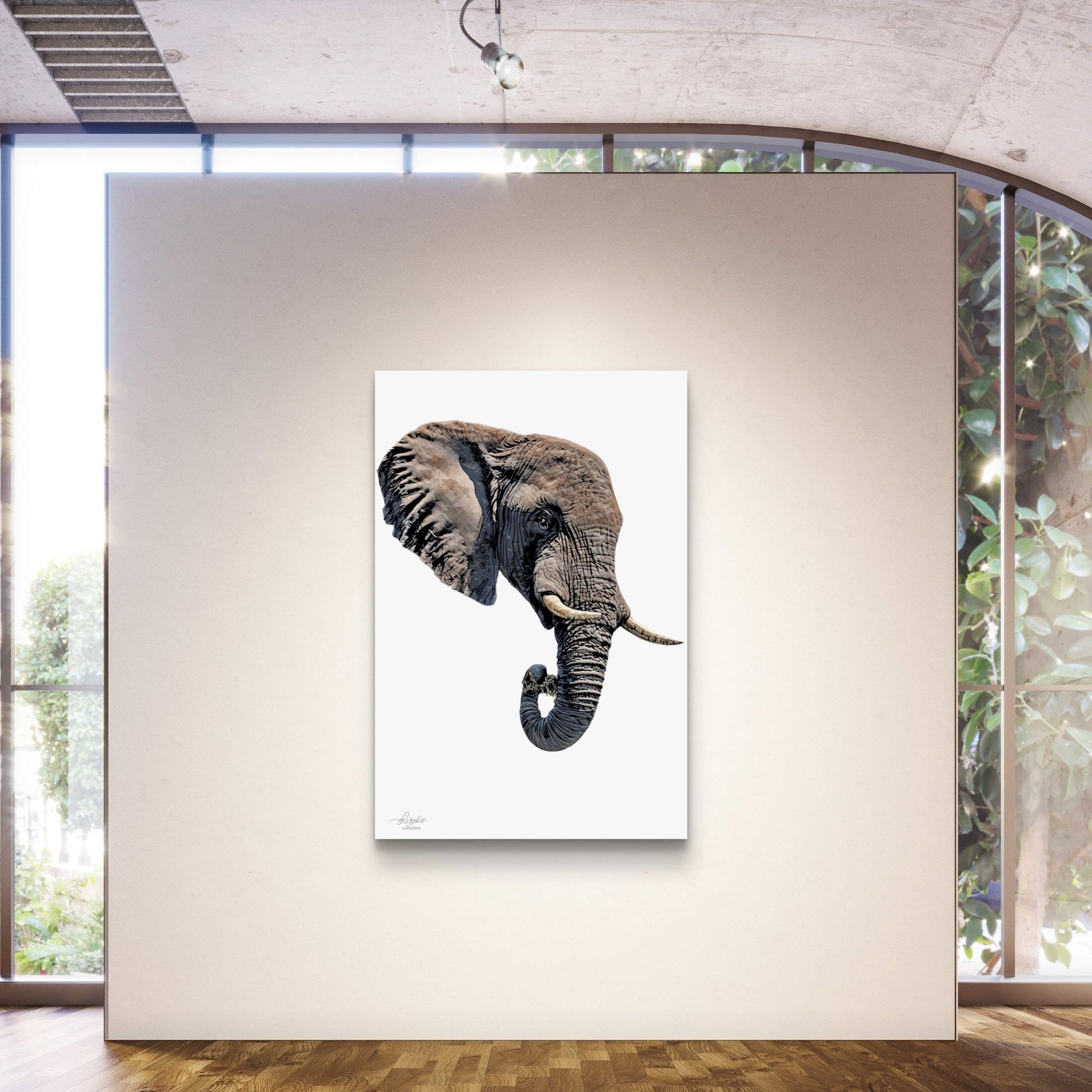 Elephant Fine Art Giclée Matte Poster II - HD Printing