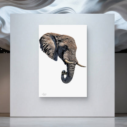 Elephant Fine Art Giclée Matte Poster II - HD Printing