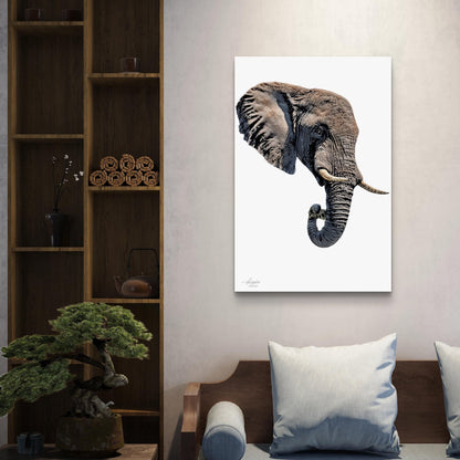 Elephant Fine Art Giclée Matte Poster II - HD Printing