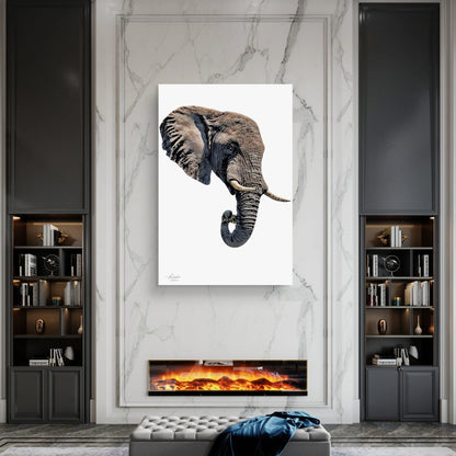 Elephant Fine Art Giclée Matte Poster II - HD Printing