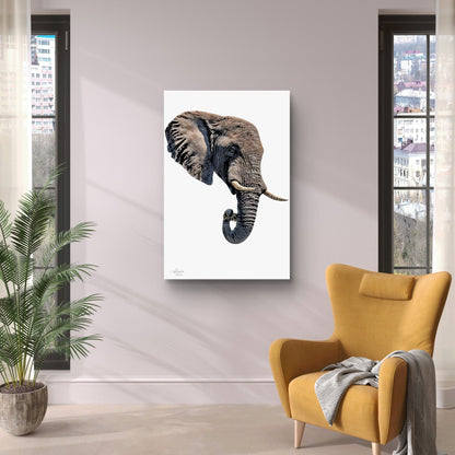 Elephant Fine Art Giclée Matte Poster II - HD Printing