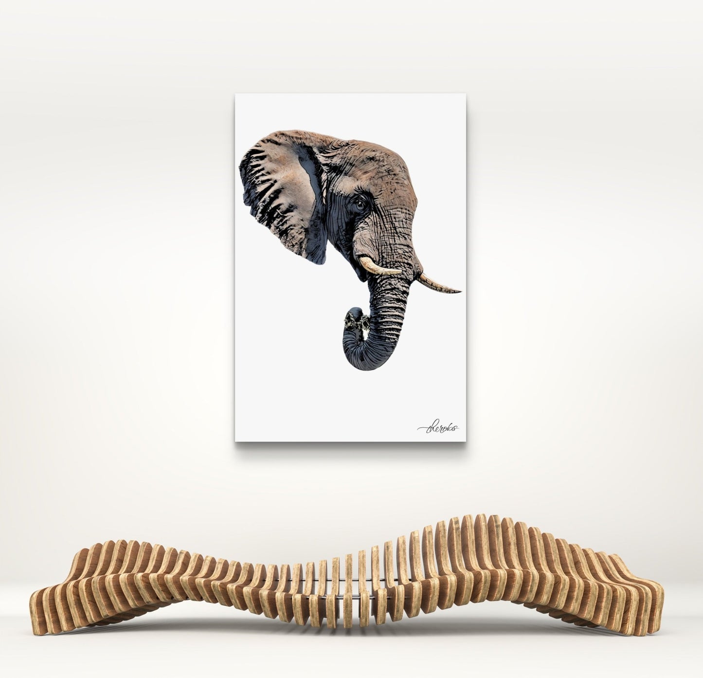 Elephant Fine Art Poster 2 - HD Printing