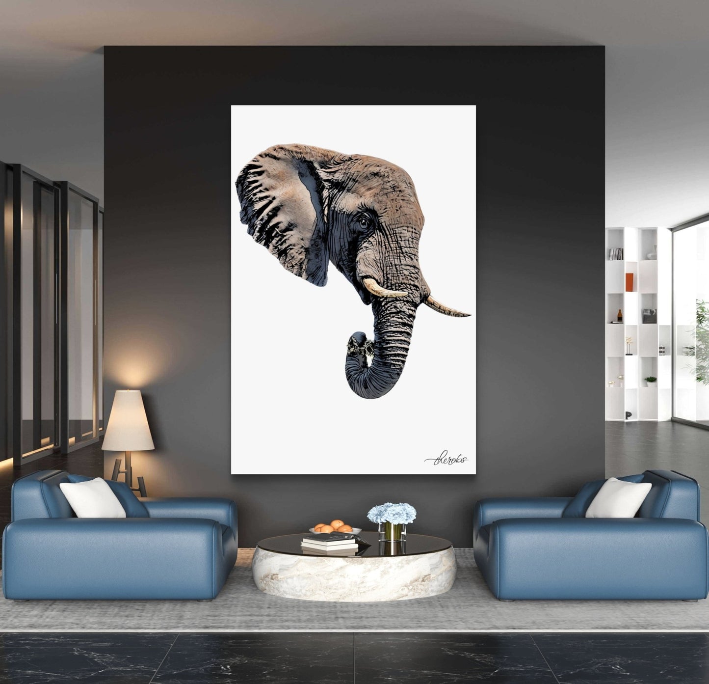 Elephant Fine Art Poster 2 - HD Printing