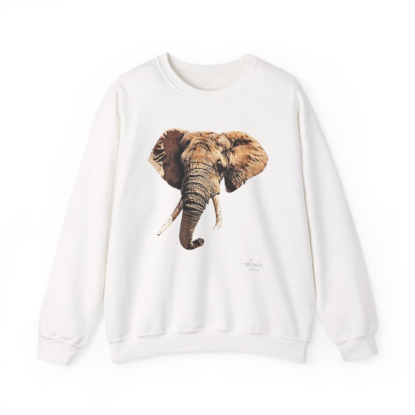 Elephant Heavy Unisex Sweatshirt - HD Printing