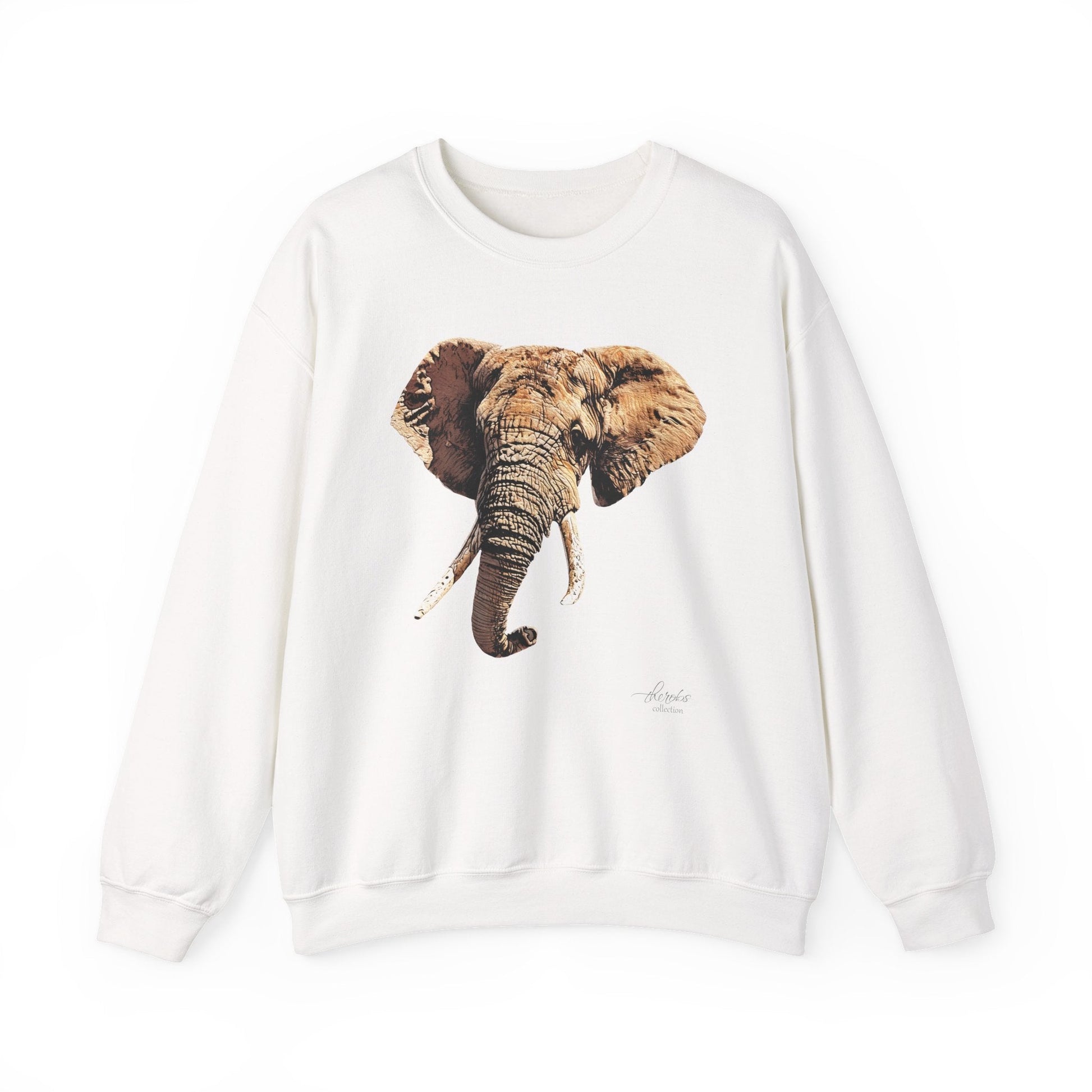 Elephant Heavy Unisex Sweatshirt - HD Printing