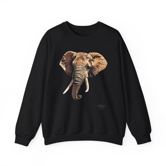 Elephant Heavy Unisex Sweatshirt - HD Printing