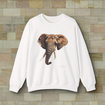 Elephant Heavy Unisex Sweatshirt - HD Printing
