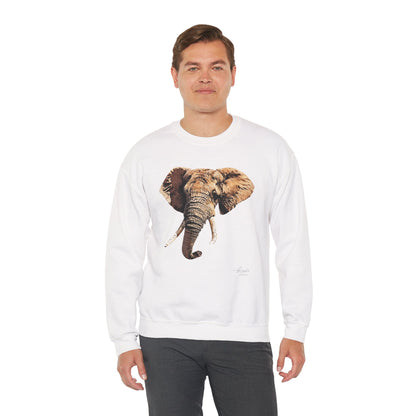 Elephant Heavy Unisex Sweatshirt - HD Printing