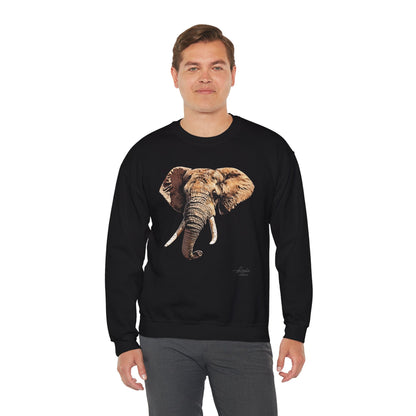 Elephant Heavy Unisex Sweatshirt - HD Printing