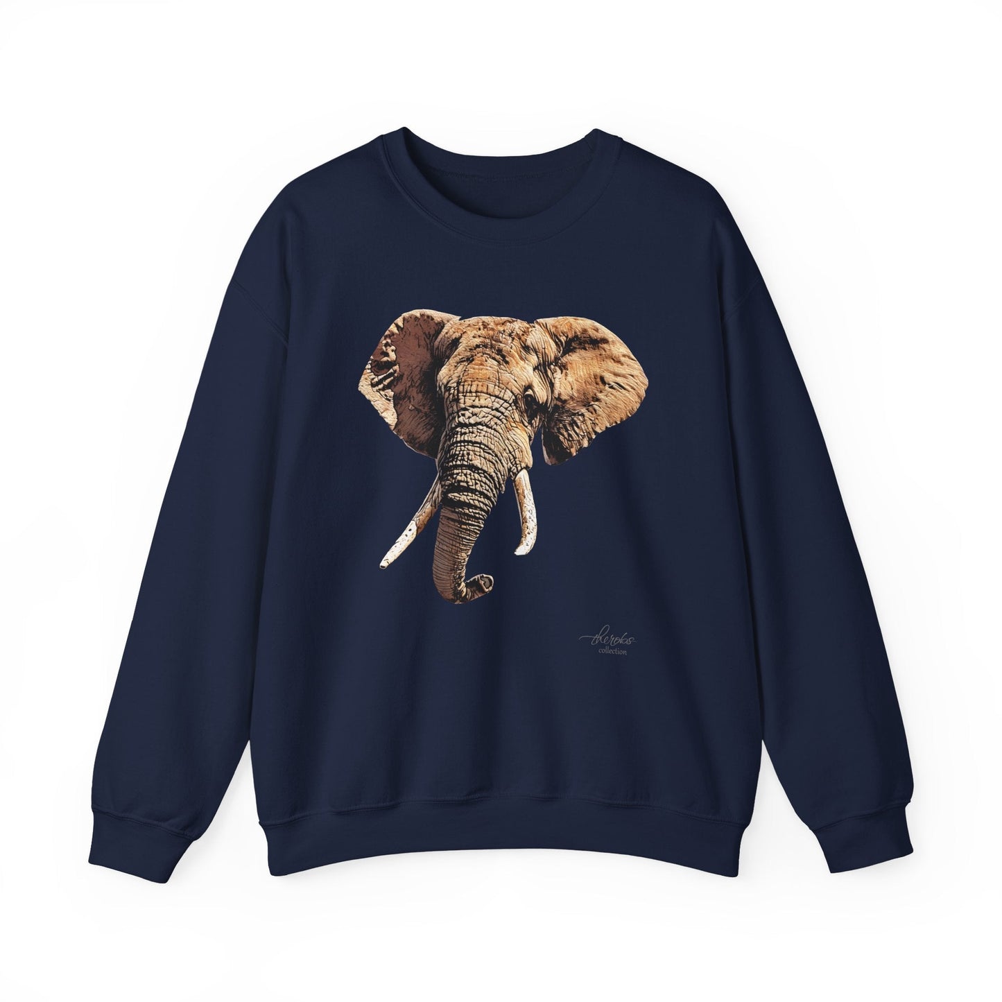 Elephant Heavy Unisex Sweatshirt - HD Printing