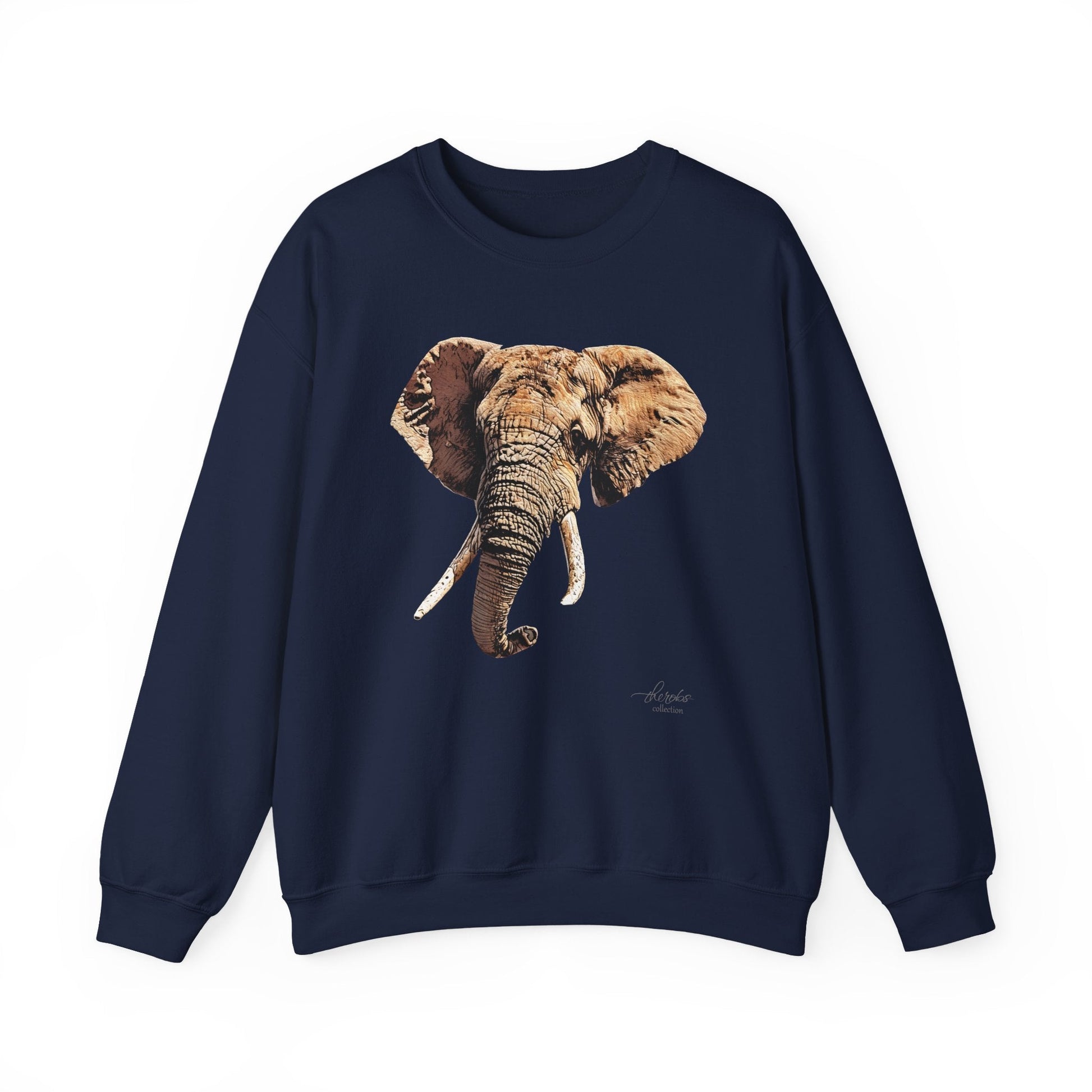 Elephant Heavy Unisex Sweatshirt - HD Printing