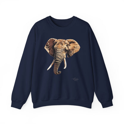 Elephant Heavy Unisex Sweatshirt - HD Printing