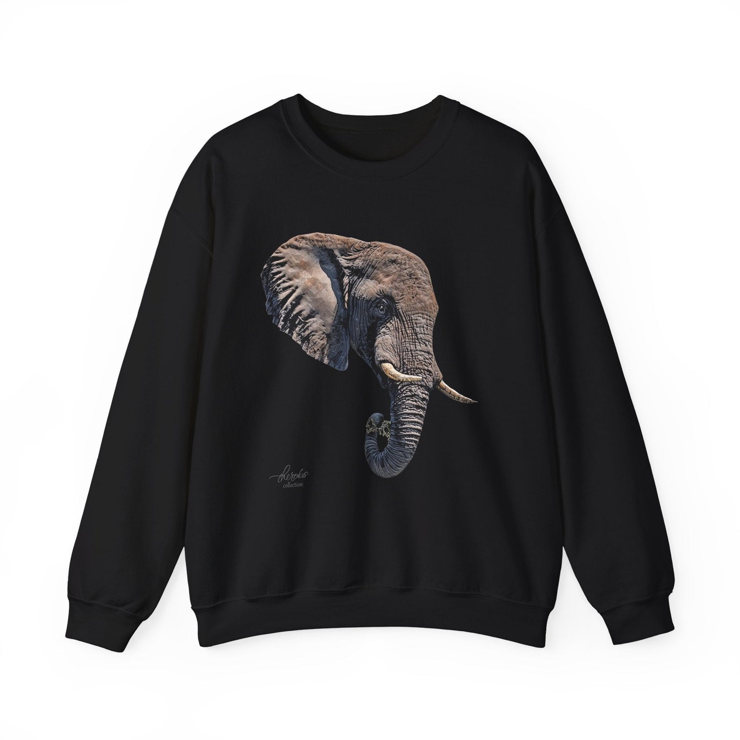 Elephant Heavy Unisex Sweatshirt II - HD Printing