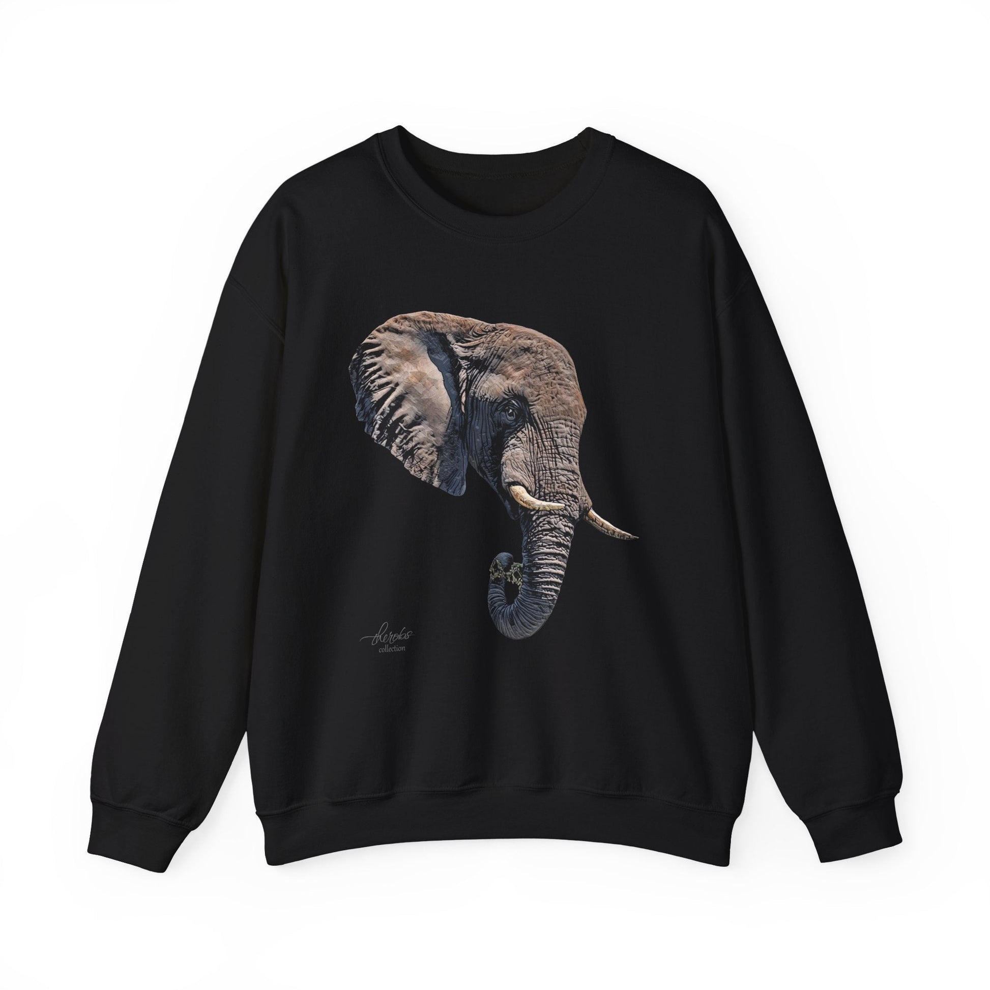 Elephant Heavy Unisex Sweatshirt II - HD Printing
