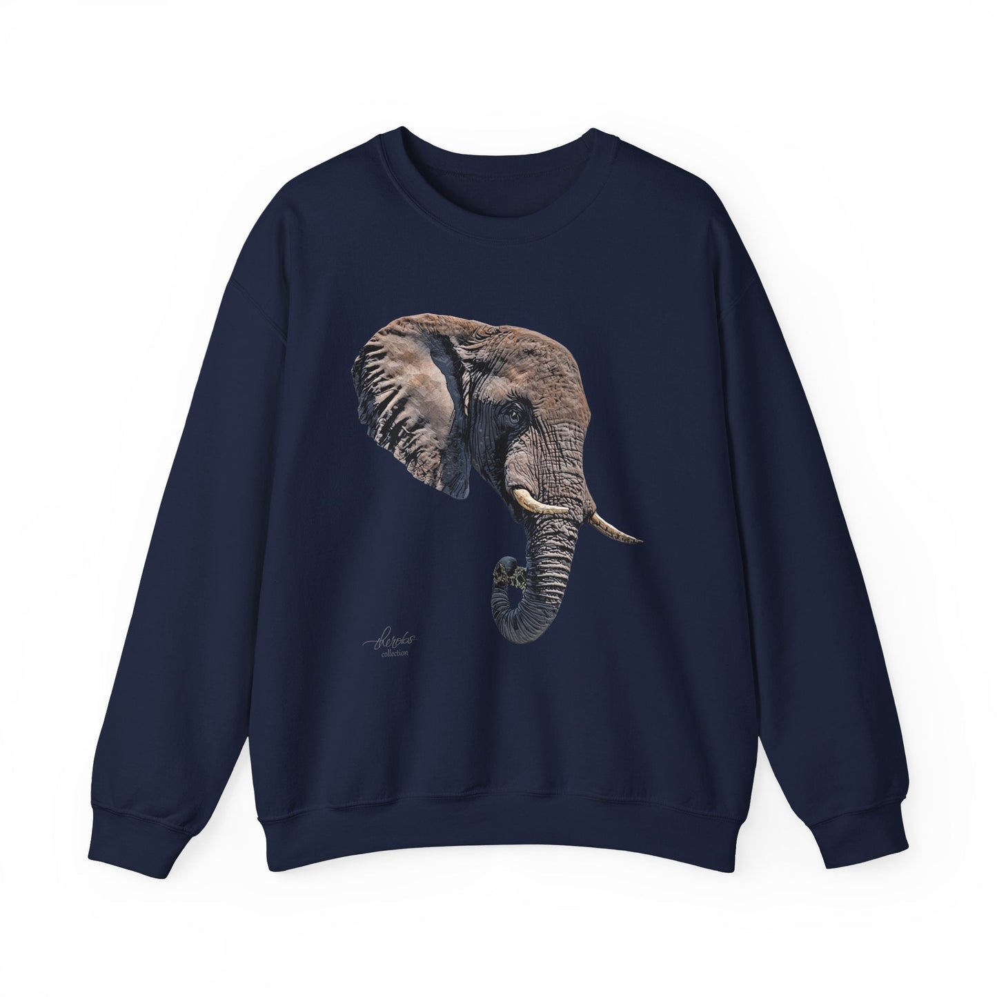 Elephant Heavy Unisex Sweatshirt II - HD Printing