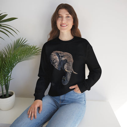 Elephant Heavy Unisex Sweatshirt II - HD Printing