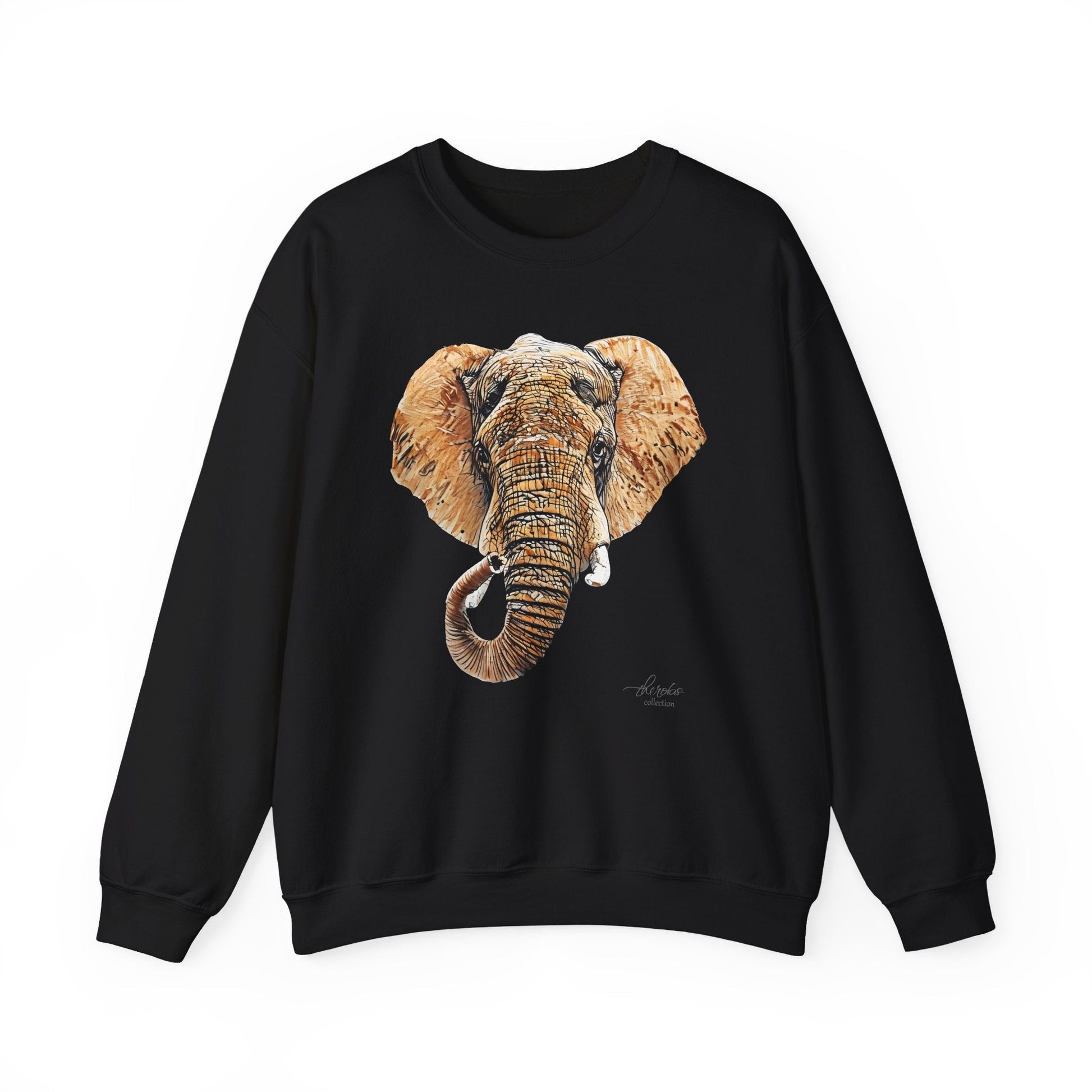 Elephant Heavy Unisex Sweatshirt III - HD Printing