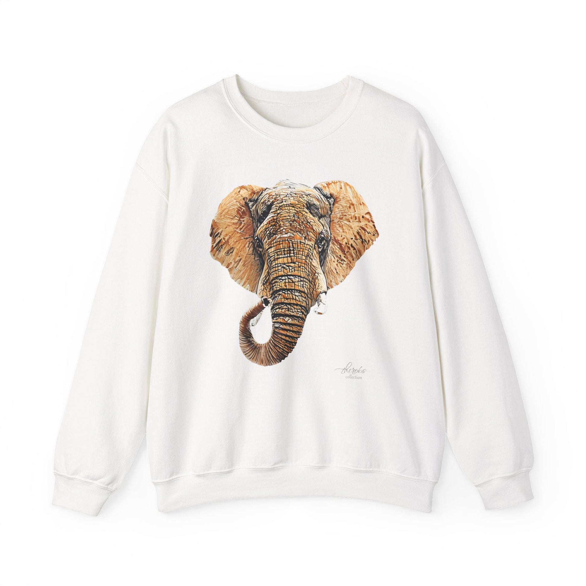 Elephant Heavy Unisex Sweatshirt III - HD Printing