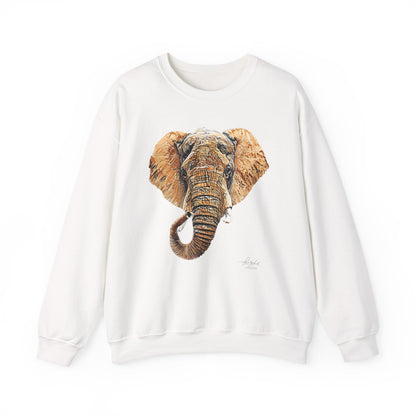 Elephant Heavy Unisex Sweatshirt III - HD Printing