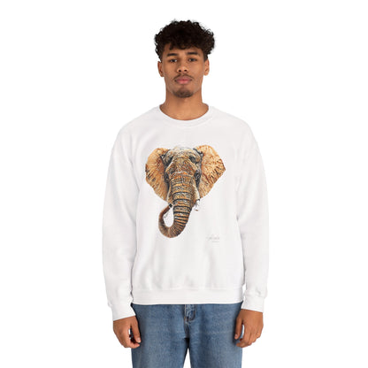 Elephant Heavy Unisex Sweatshirt III - HD Printing