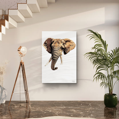 Elephant Indoor & Outdoor HD Silk Poster - HD Printing