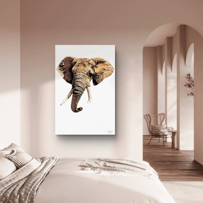 Elephant Indoor & Outdoor HD Silk Poster - HD Printing