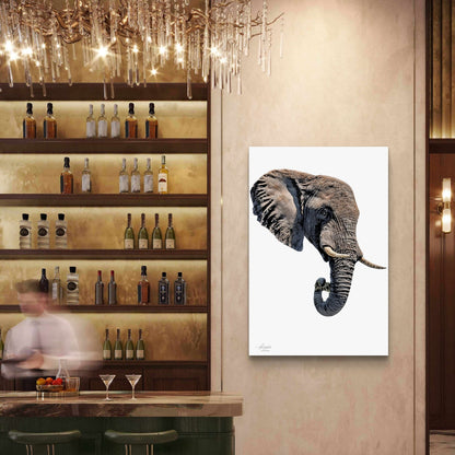 Elephant Indoor & Outdoor HD Silk Poster II - HD Printing