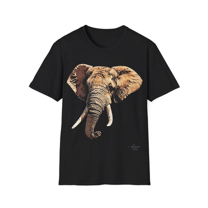 Elephant Unisex Cotton T-Shirt - HD Printing