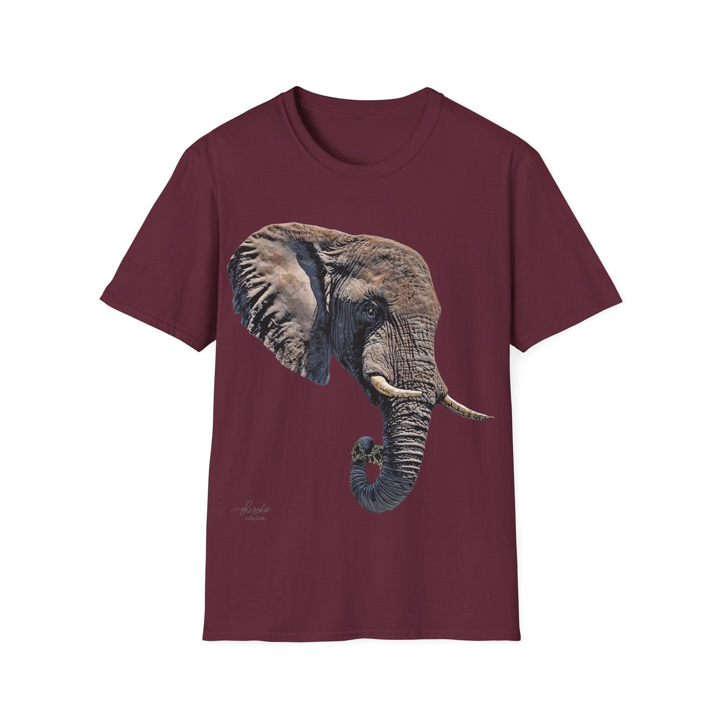 Elephant Unisex Cotton T-Shirt II - HD Printing