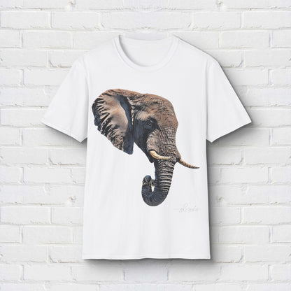 Elephant Unisex Cotton T-Shirt II - HD Printing
