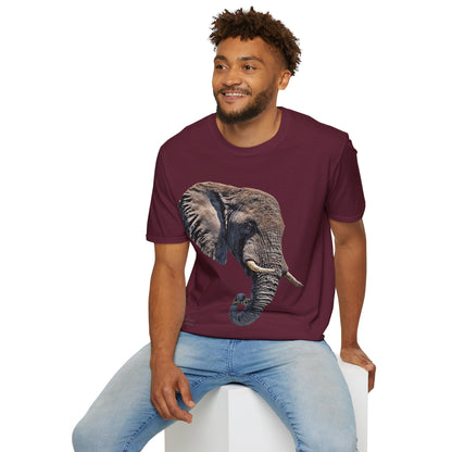 Elephant Unisex Cotton T-Shirt II - HD Printing
