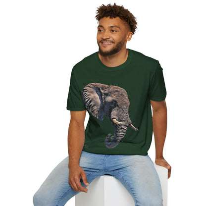 Elephant Unisex Cotton T-Shirt II - HD Printing