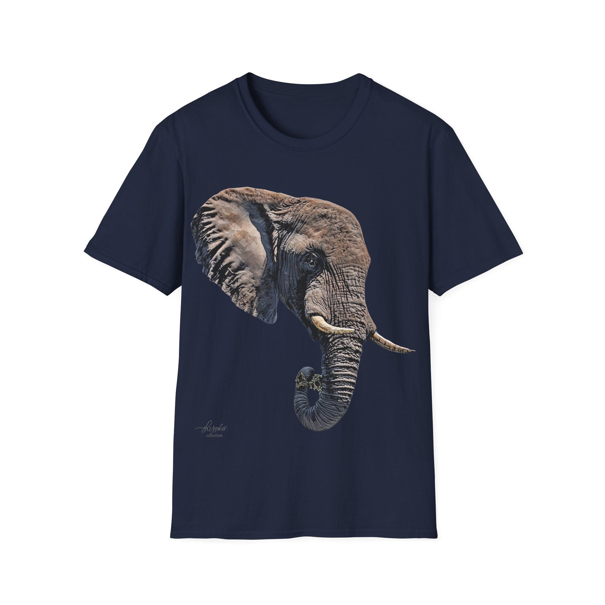 Elephant Unisex Cotton T-Shirt II - HD Printing