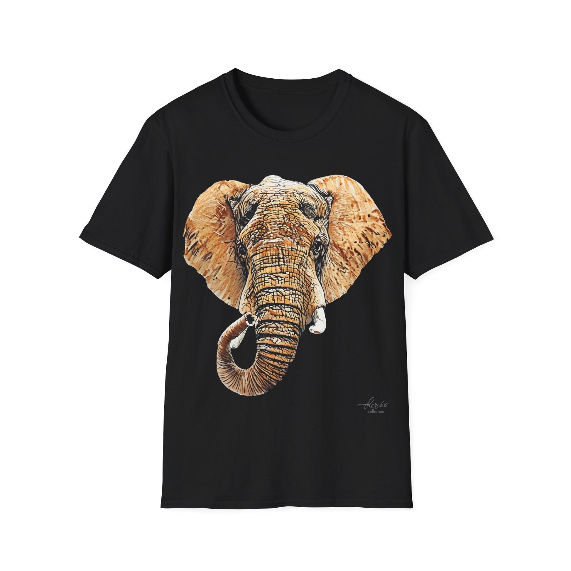 Elephant Unisex Cotton T-Shirt III - HD Printing
