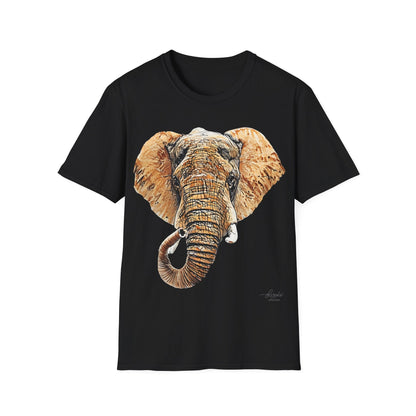 Elephant Unisex Cotton T-Shirt III - HD Printing