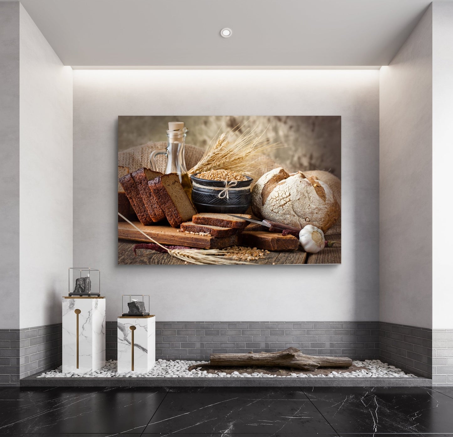Fresh Bread Canvas Print - HD Printing