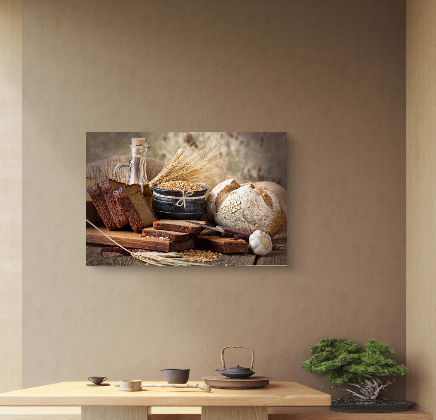 Fresh Bread Canvas Print - HD Printing