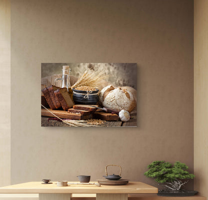 Fresh Bread Canvas Print - HD Printing