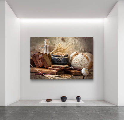 Fresh Bread Canvas Print - HD Printing