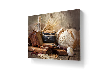 Fresh Bread Canvas Print - HD Printing