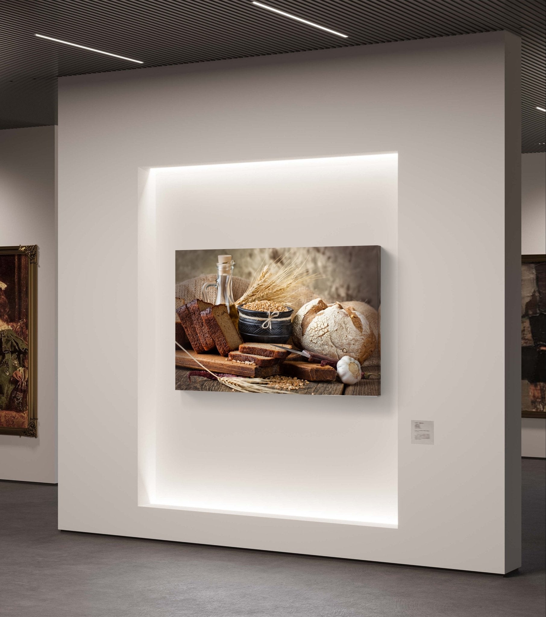 Fresh Bread Canvas Print - HD Printing