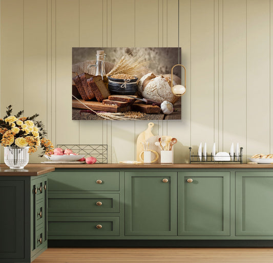 Fresh Bread Silk Poster - HD Printing