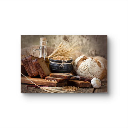 Fresh Bread Silk Poster - HD Printing